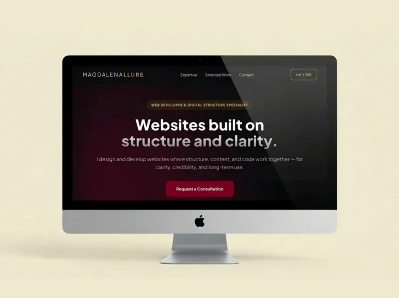 Personal Landing Page