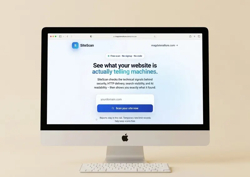 SiteScan website health scanner